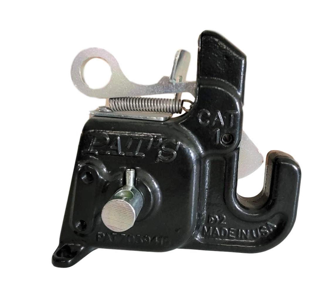 Pat's Easy Change with Stabilizer Bar - Best Quick Hitch System On The Market – Flexible, Durable and Affordable (CAT #1 Green)