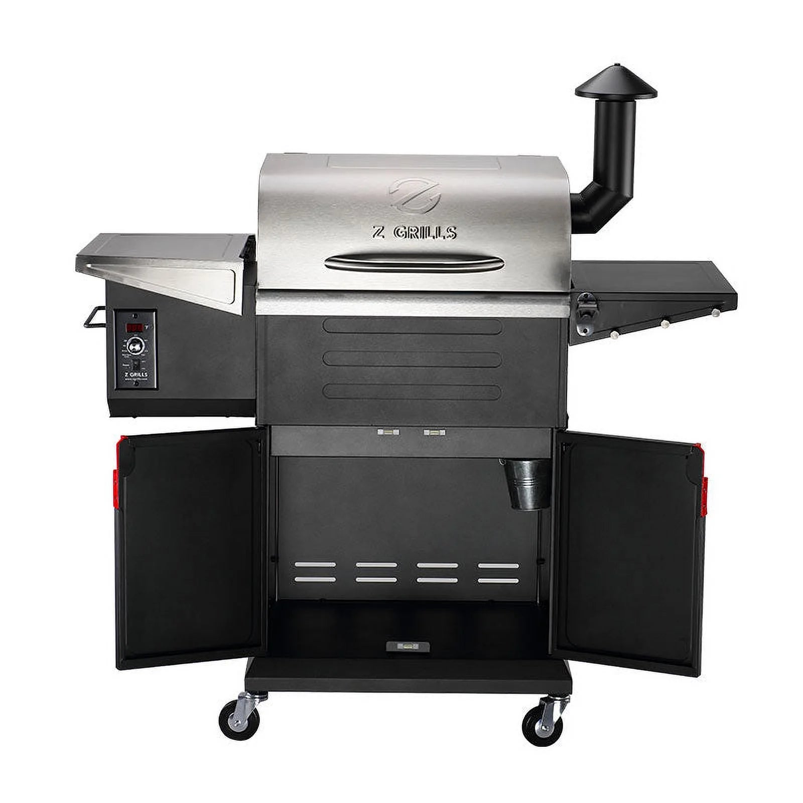 Z GRILLS Wood Pellet Grill Smoker with PID Technology, Auto Temperature Control, Direct Flame Searing Function, 572 sq in Cooking Area for Outdoor BBQ