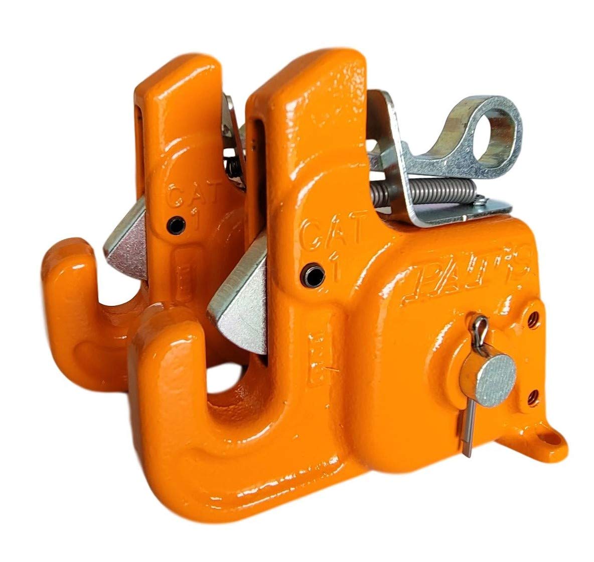 Pat's Easy Change with Stabilizer Bar - Best Quick Hitch System On The Market – Flexible, Durable and Affordable (RED CAT #1)