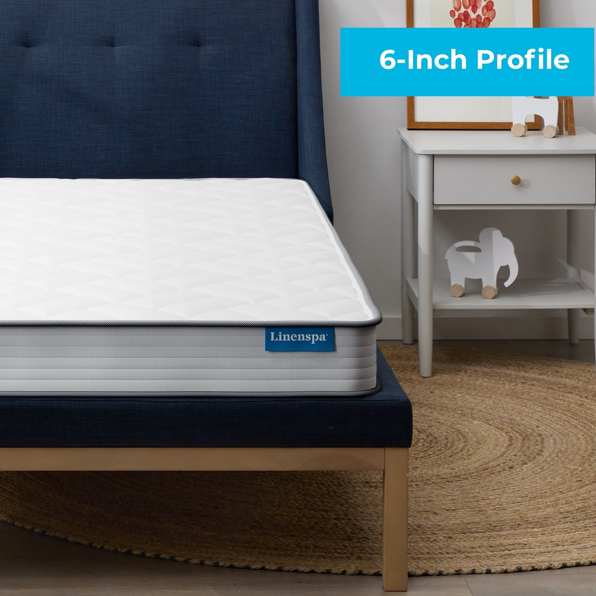 Linenspa Explorer 6 Innerspring Mattress， Twin💝 Last Day For Clearance