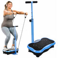 Lifepro TrimLite Vibration Plate Exercise Machine with Handlebars – Whole Body Vibration Machine, Ideal Lymphatic Drainage Massager – 99 Speed Levels, Bluetooth Speaker, Resistance Bands & Remote
