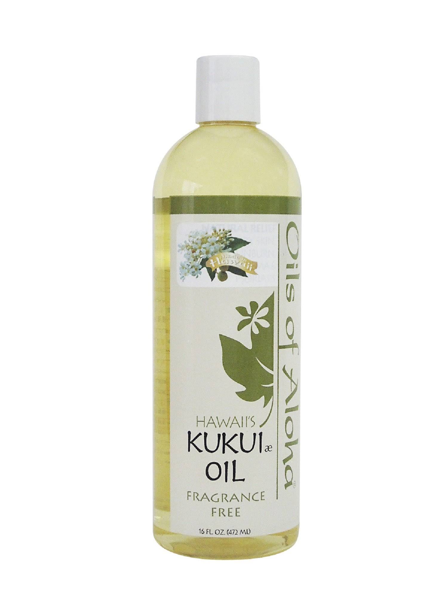 Oils of Aloha Hawaiian Kukui Nut Oil - 16 Ounces