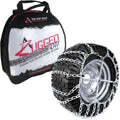 The ROP Shop Pair of 2 Link Tire Chains & Tensioners 23x10.5x12 for Snow Blowers, Lawn & Garden Tractors, Mowers & Riders, UTV, ATV, 4-Wheelers, Utility Vehicles