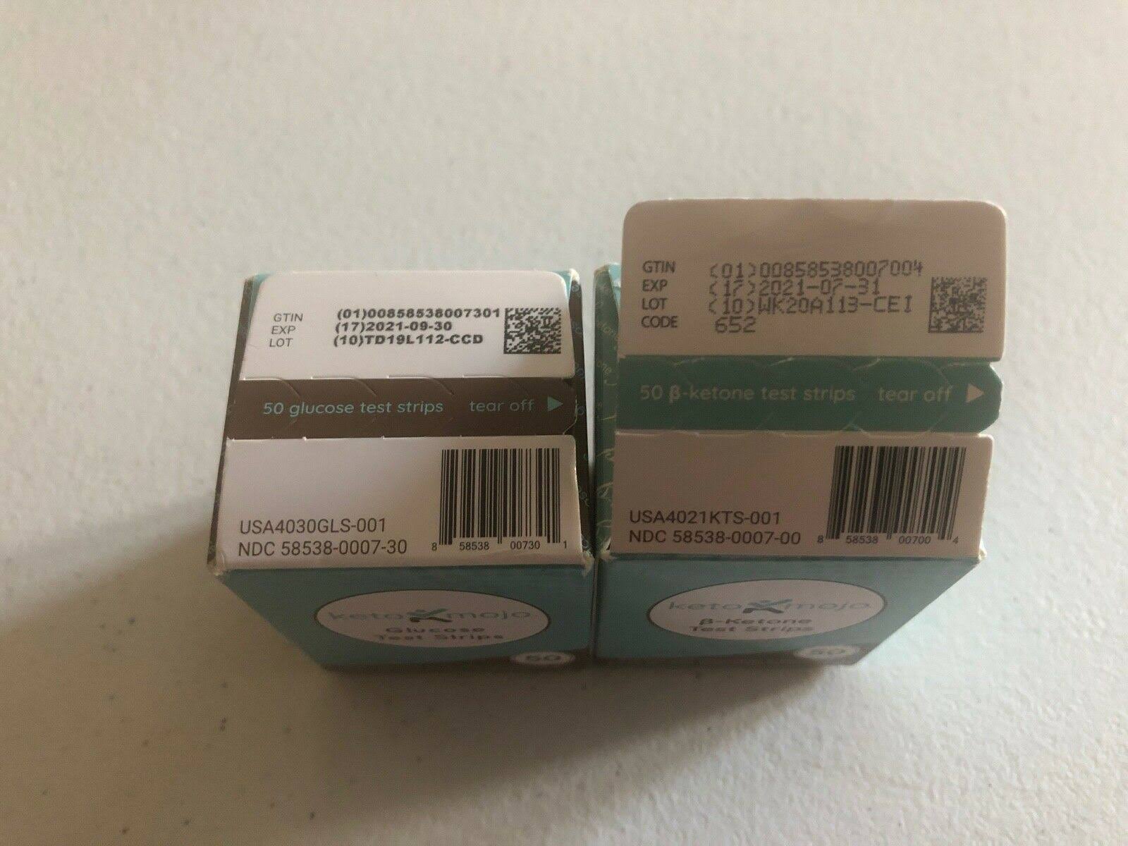 Keto-mojo GK+ Combo Test Strips (60 Glucose u0026 ketone) - Official Company Listing