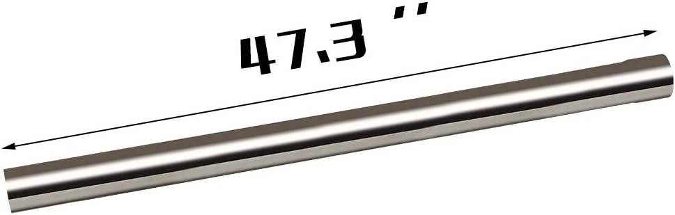 JY Performance 2.5'' Inch T304 Stainless Steel 8PCS Custom Exhaust Pipe Kit Tubing Mandrel Bend Pipe Straight & U-Bend Universal