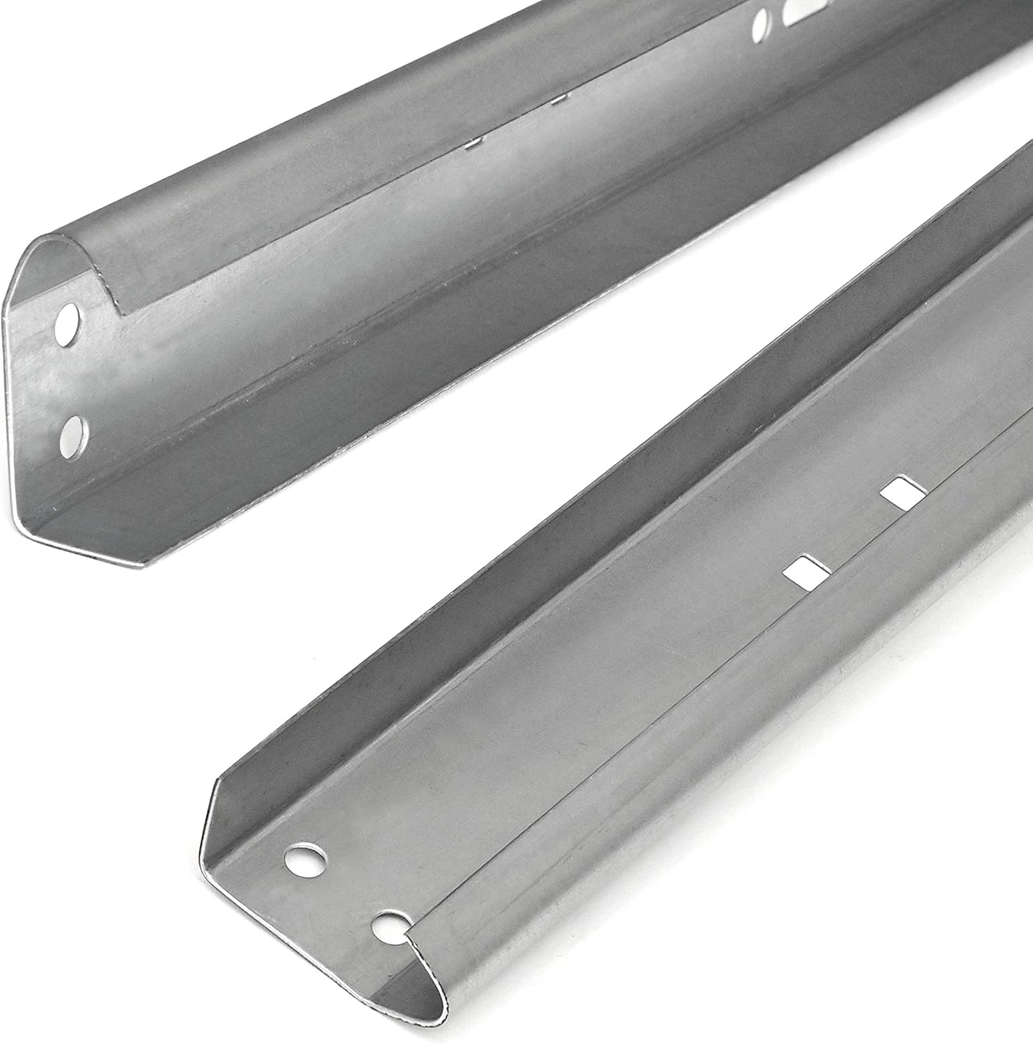 Garage Door Vertical Track Replacement – Set of Left and Right for 7 Foot Tall - Garage Door Rails Galvanized Steel Hardware Door Rails for Residential/Light Commercial Side Tracks for 2-inch Rollers