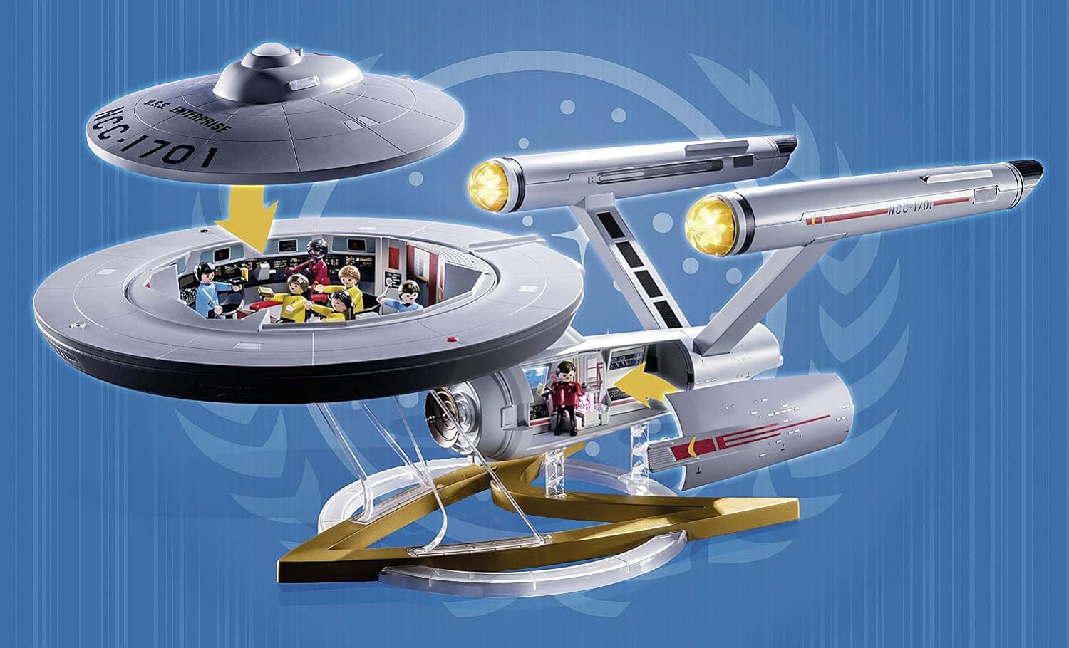 Toys AND Games Playmobil Star Trek U.S.S. Enterprise NCC-1701