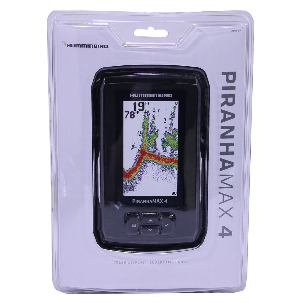 Humminbird Piranhamax 4.3 Fishfinder 410150-1， 2D Sonar