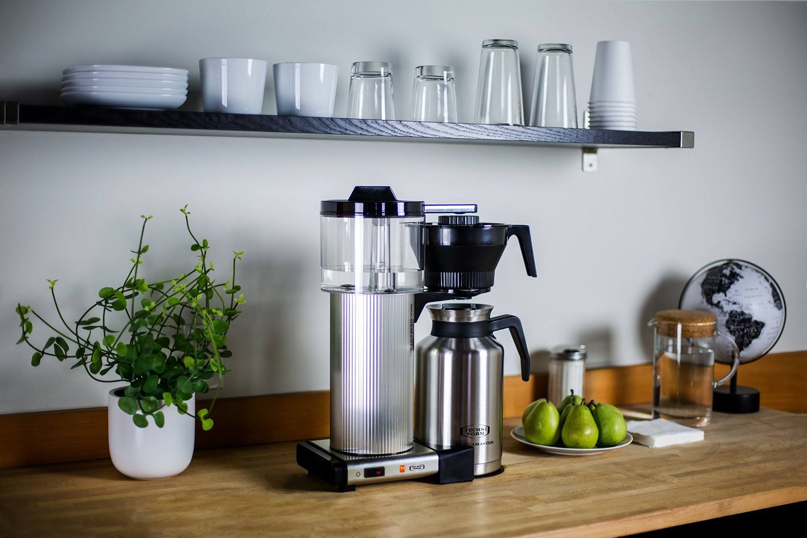 Moccamaster CDT Grand Coffee Brewer, Silver