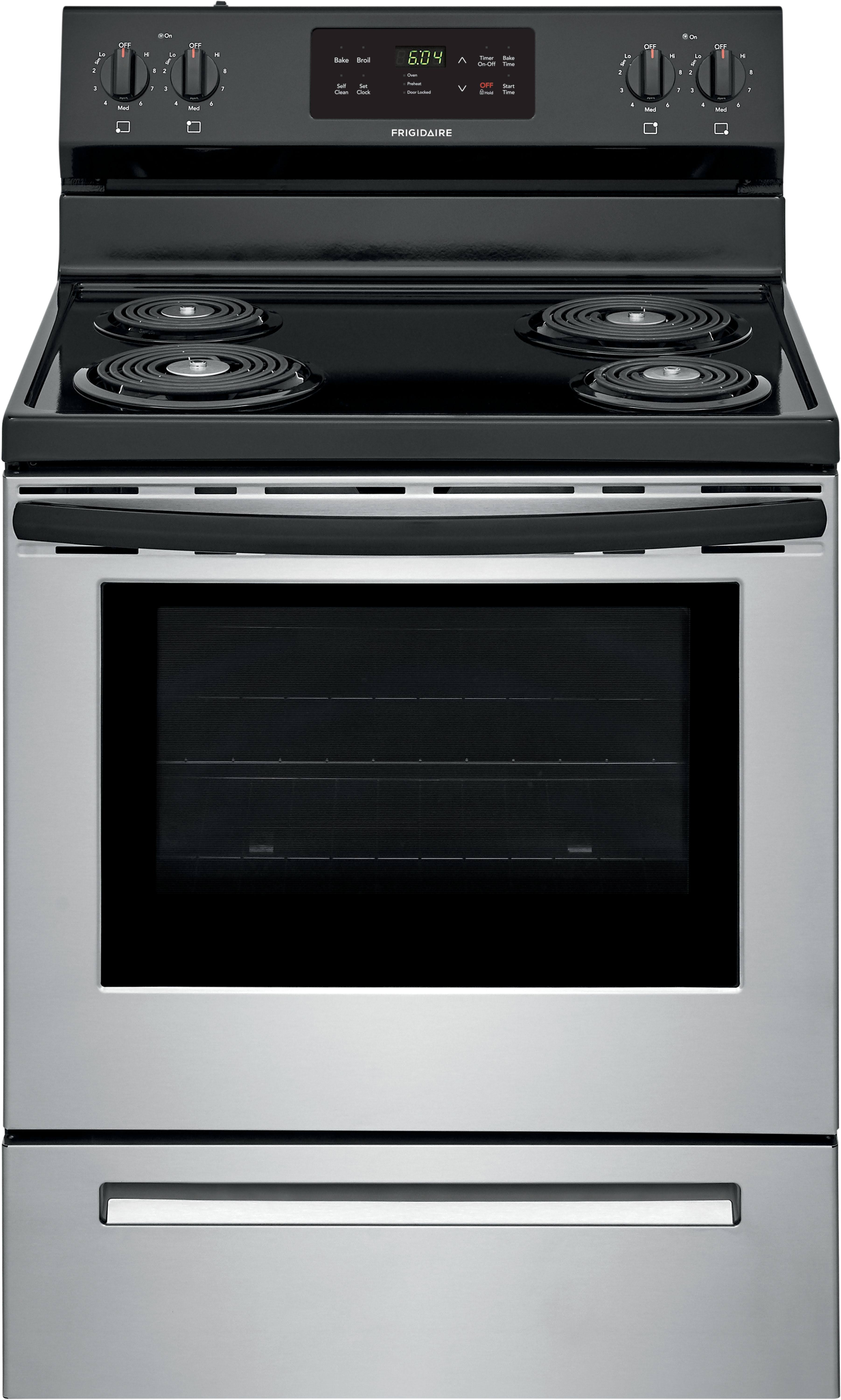 Frigidaire 30x22 Freestanding Electric Range Stainless Steel FFEF3016VS