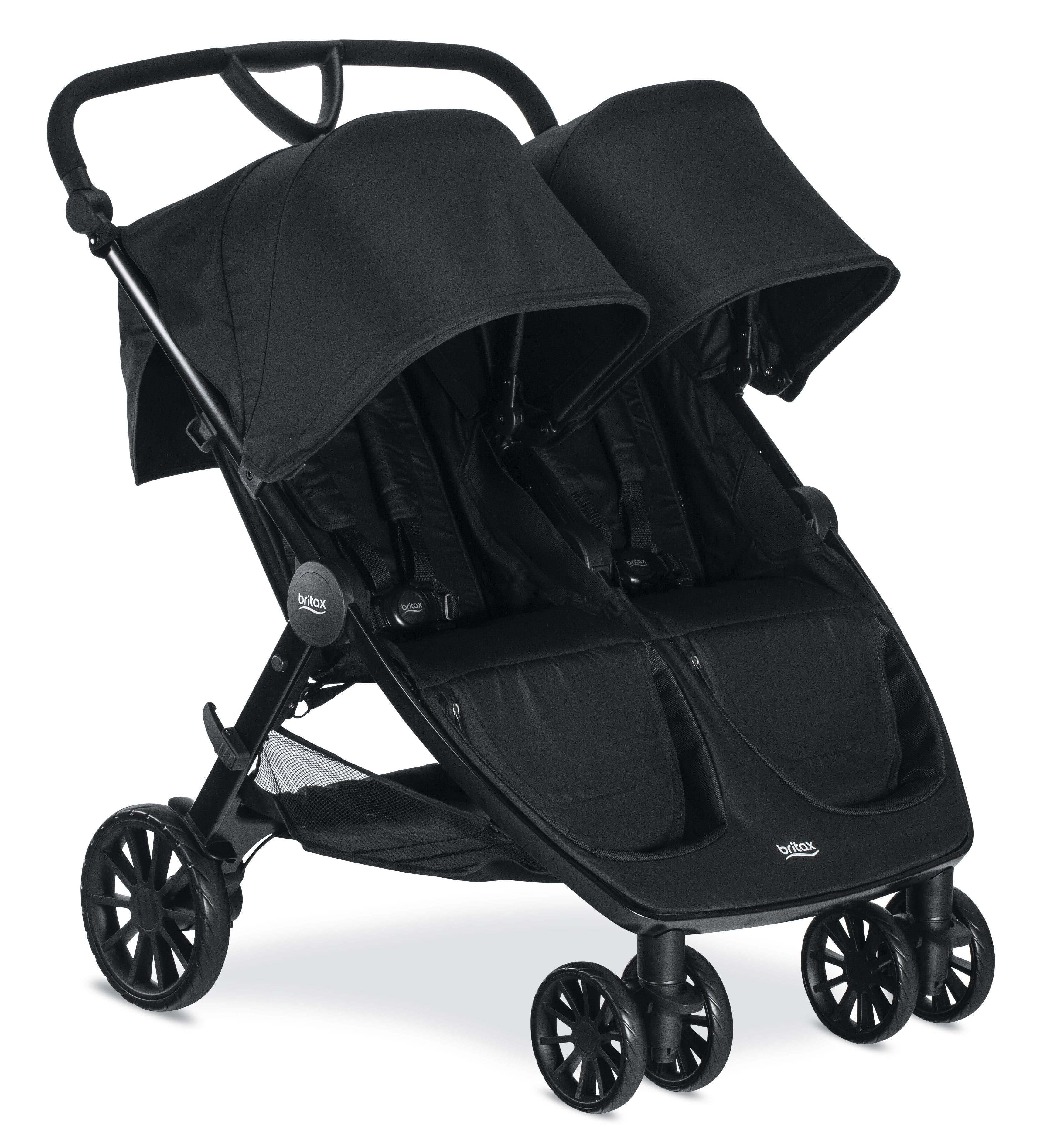 Britax B-Lively Double Stroller - Raven