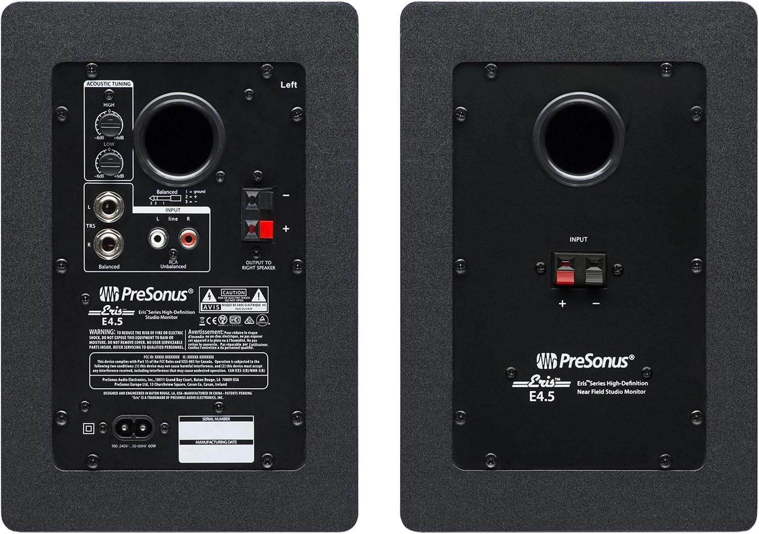 PreSonus AudioBox 96 Audio Interface (May Vary Blue or Black) Full Studio Bundle with Studio One Artist Software Pack with Eris 4.5 BT Pair Studio Bluetooth Monitors and 1/4” Instrument Cable