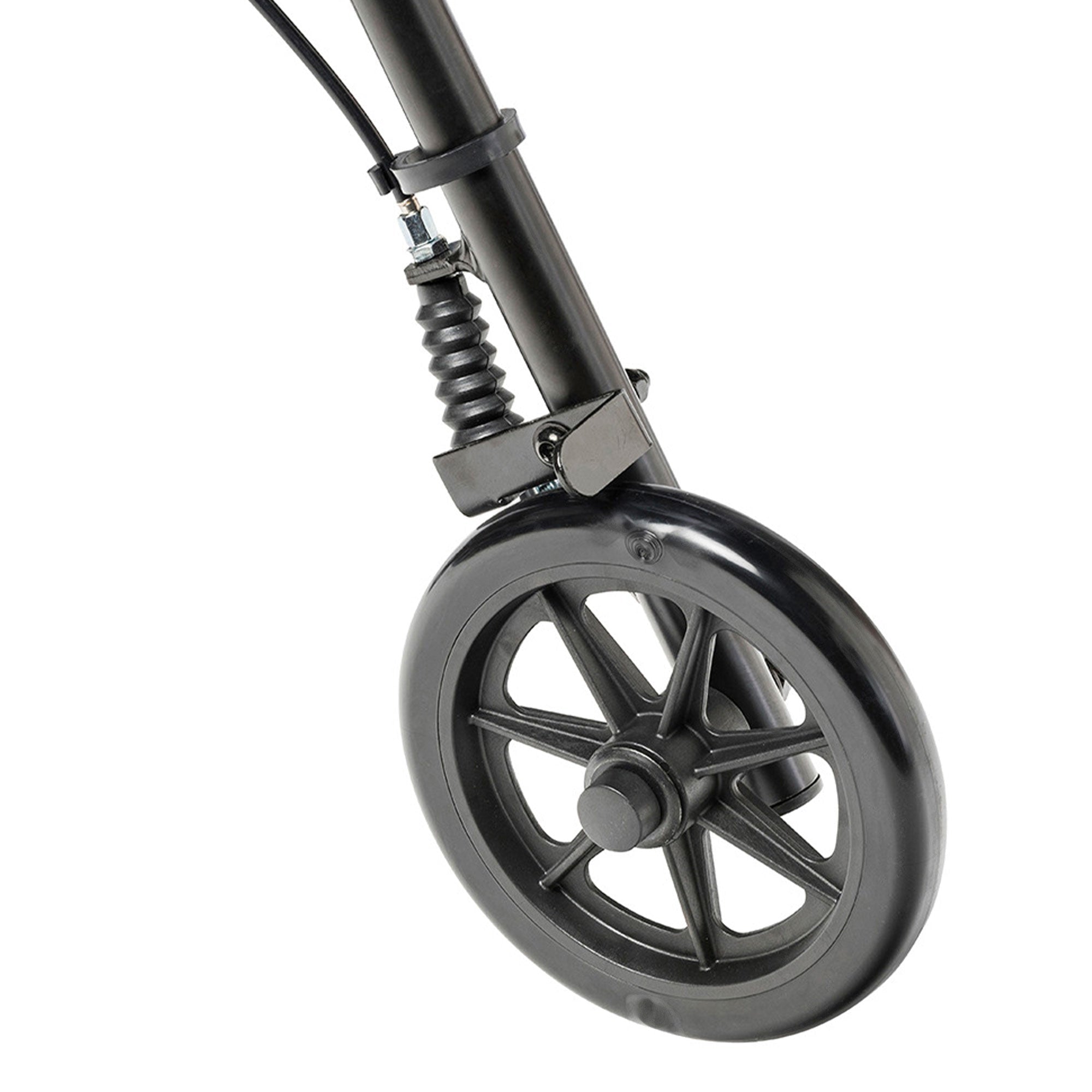 Drive Medical Adjustable Height Aluminum Frame Rollator with 6 Inch Casters, Red💝 Last Day For Clearance