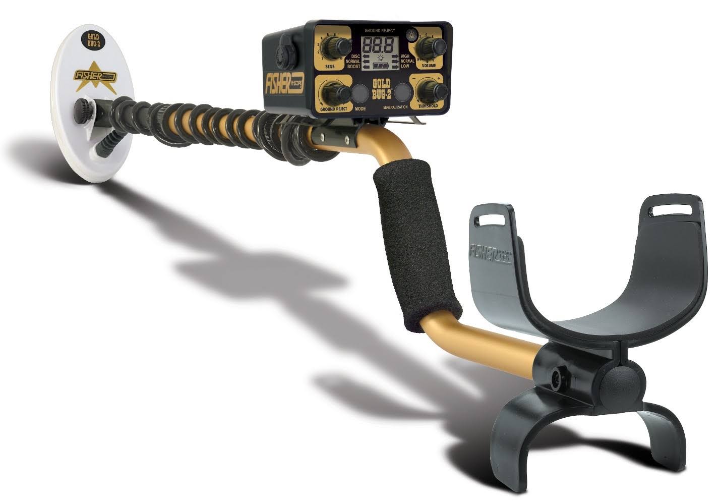 Fisher Gold Bug 2 Metal Detector with 6.5x22 Search Coil GB2-6