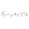 Catalina Lighting 96'' 6-Light LED Flex Track Brushed Nickel