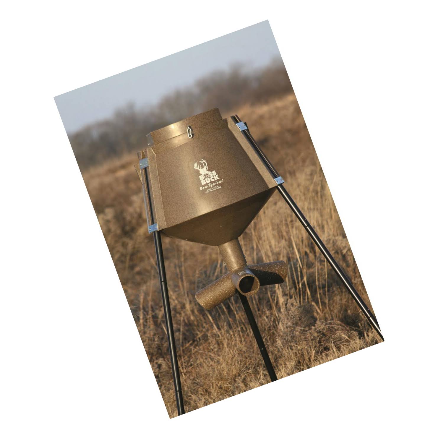 Boss Buck 350-Lb. Protein Feeder - Stainless Steel
