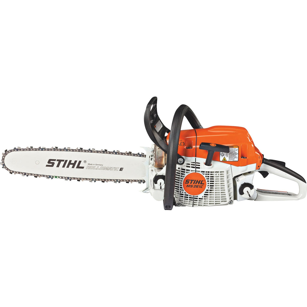 Stihl Gas-Powered Chainsaw, 18in. Bar, 50.2cc, 0.325in. Chain Pitch, Model# MS 261 C-M 18