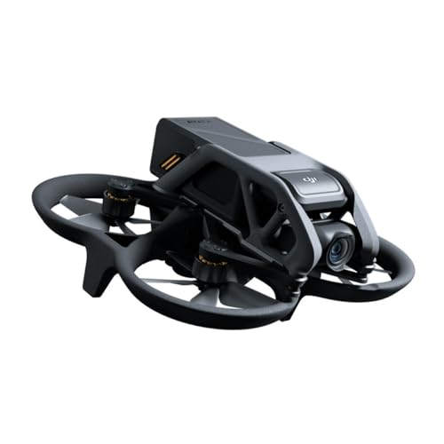DJI Avata Explorer Combo, First-Person View Drone with Camera 4K, Super-Wide 155° FOV, Includes New RC Motion 2 and Goggles Integra Black, FAA Remote ID Compliant