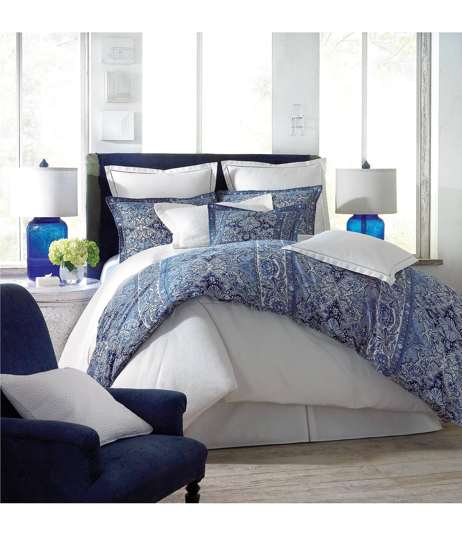 Southern Living Heirloom Sateen Twill Euro Sham - White