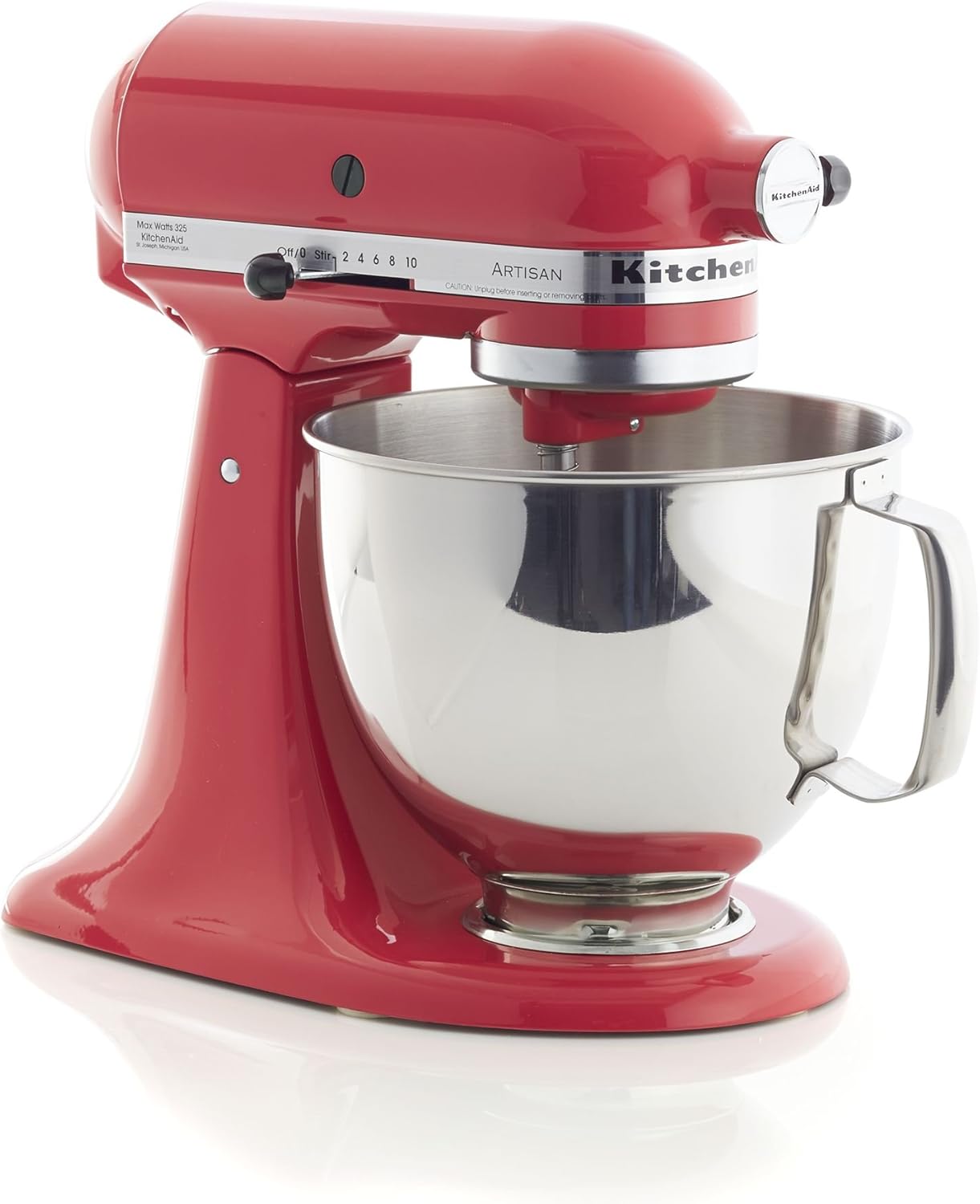 KitchenAid Artisan Series 5 Quart Tilt Head Stand Mixer with Pouring Shield KSM150PS, Cast Iron