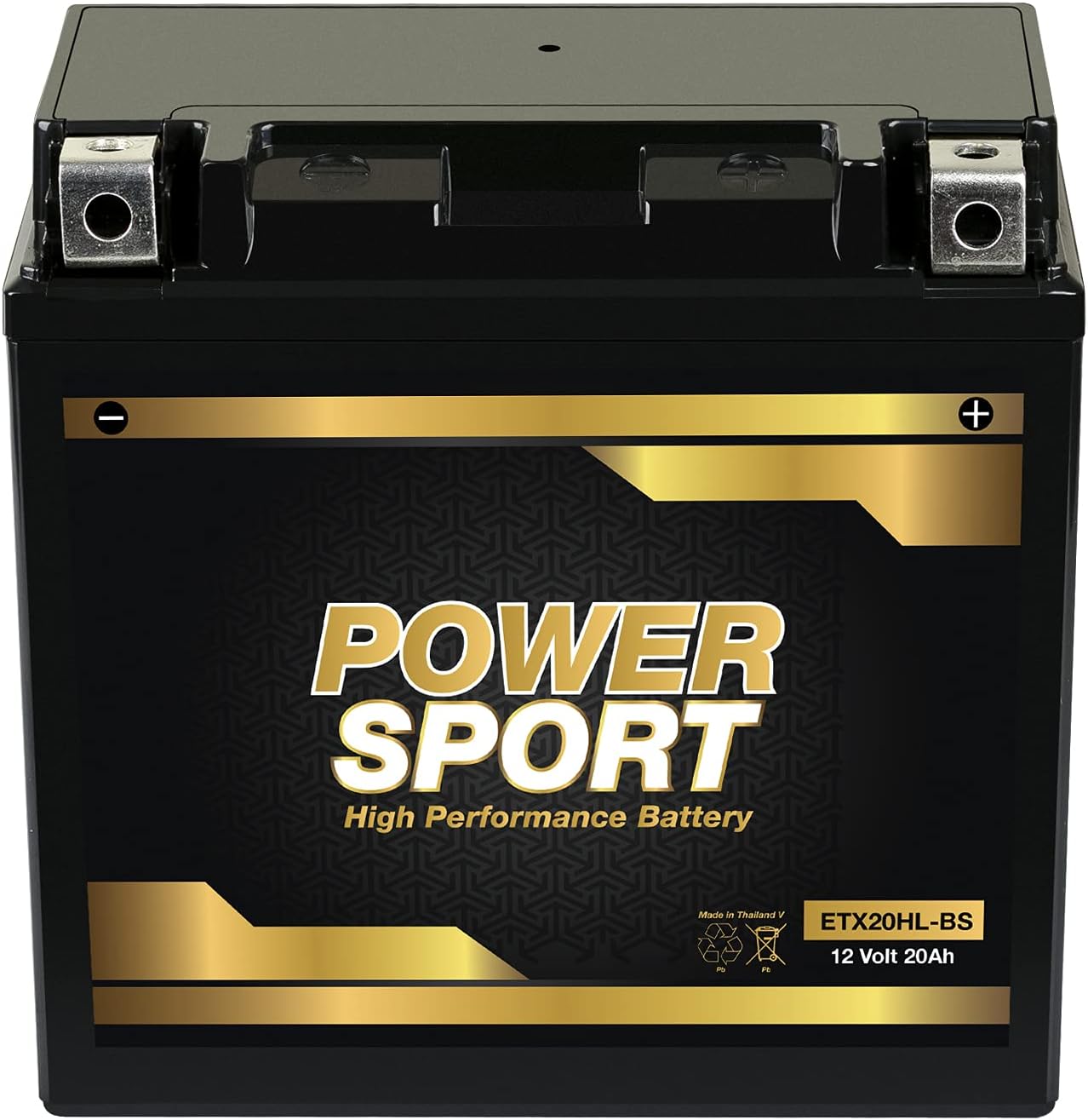 Parts YTX20L-BS Battery for Yamaha YFM660F Grizzly 660 4x4 2002-2008