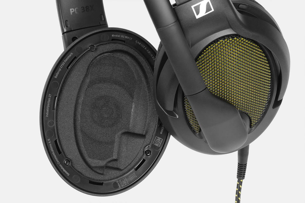 Drop + Sennheiser PC38X Gaming Headset — Noise-Cancelling Microphone Black