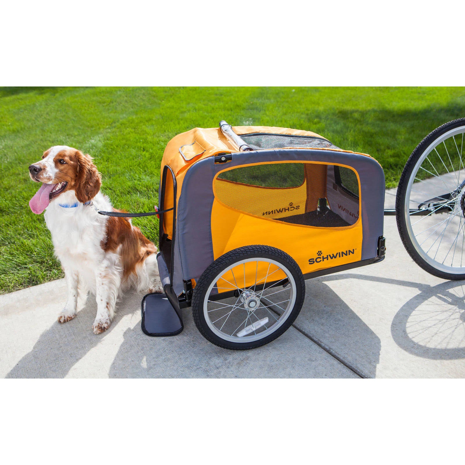 Schwinn Rascal Bike Pet Trailer Orange