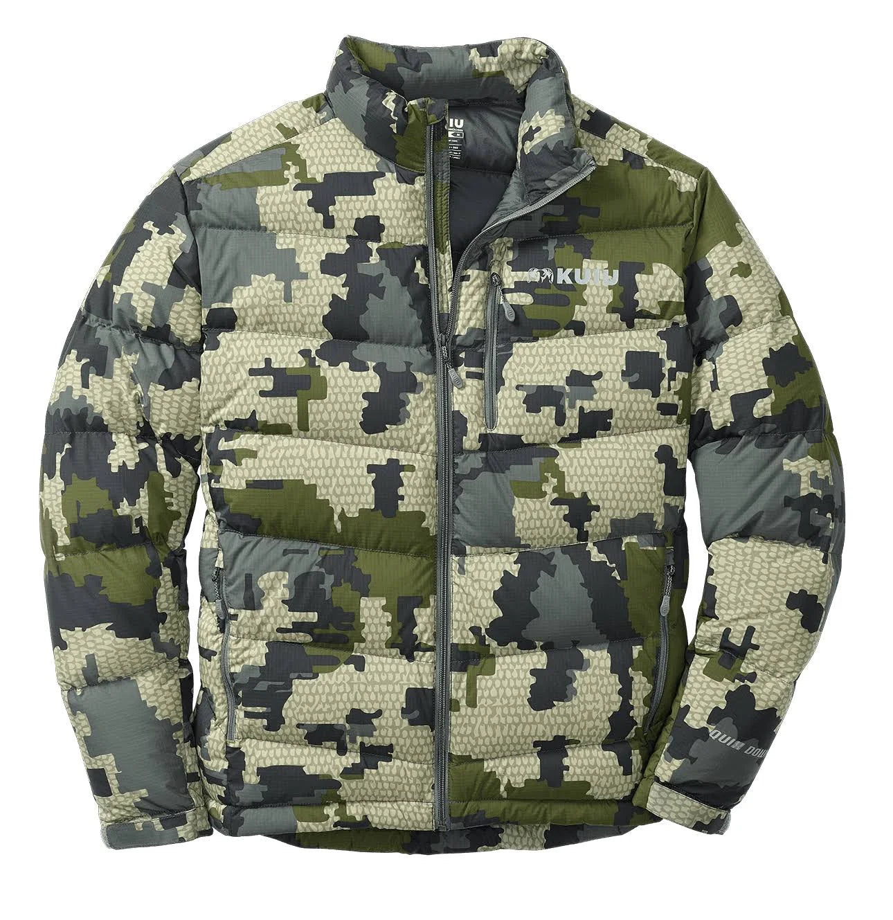 Kuiu Super Down Pro Hunting Jacket in Camo