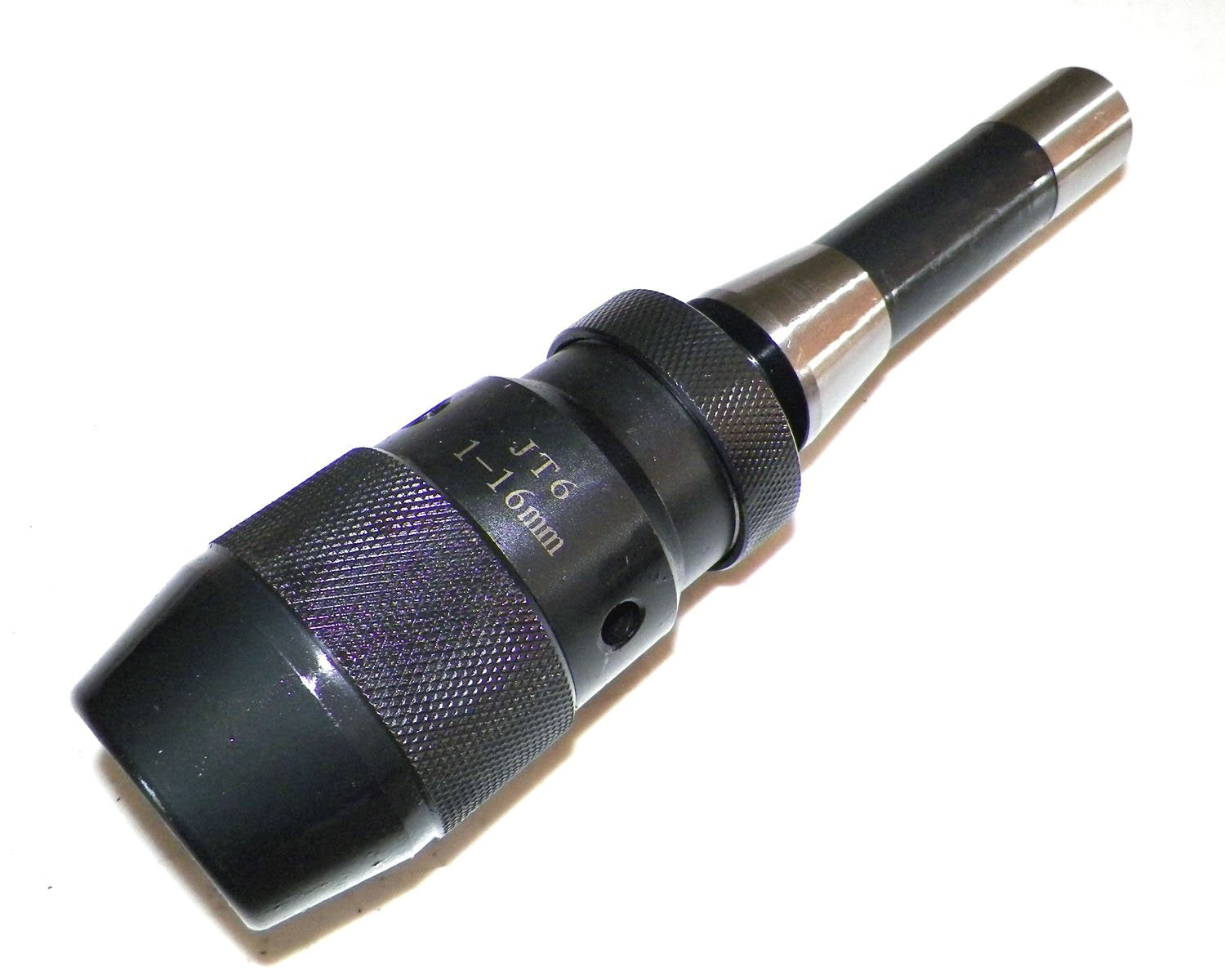 Keyless 1/32- 5/8 Drill Chuck with R8 Shank Adapter (Bridgeport Type Shank)